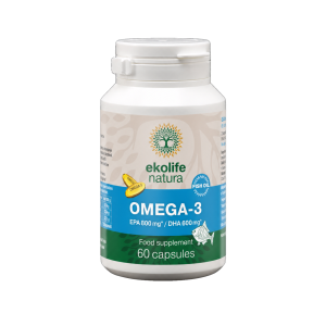Omega-3 ribji, 60 kapsul