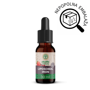 Liposomsko železo - brez zunanje škatlice, 30ml