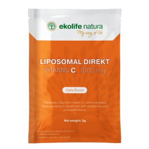 Liposomski direkt vitamin C 1000mg, 1 vrečka