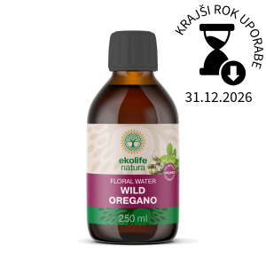 Ekološki hidrolat divjega origana 250ml-krajši rok uporabe