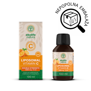 Liposomski vitamin C 1000mg 100ml - nepopolna embalaža
