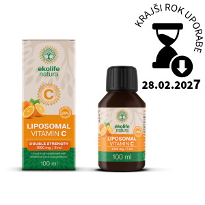 Liposomski vitamin C 1000mg 100ml  - krajši rok uporabe  02-2027