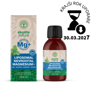 Liposomski Nevrovital Mg+, 200 ml,  - krajši rok uporabe 03/2027